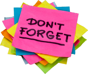 Don't-Forget-Sticky-Notes