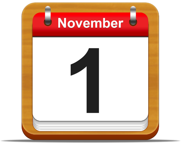 November 1
